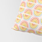 Doodle Rainbow Print Pillow Sham Gallery Image 4