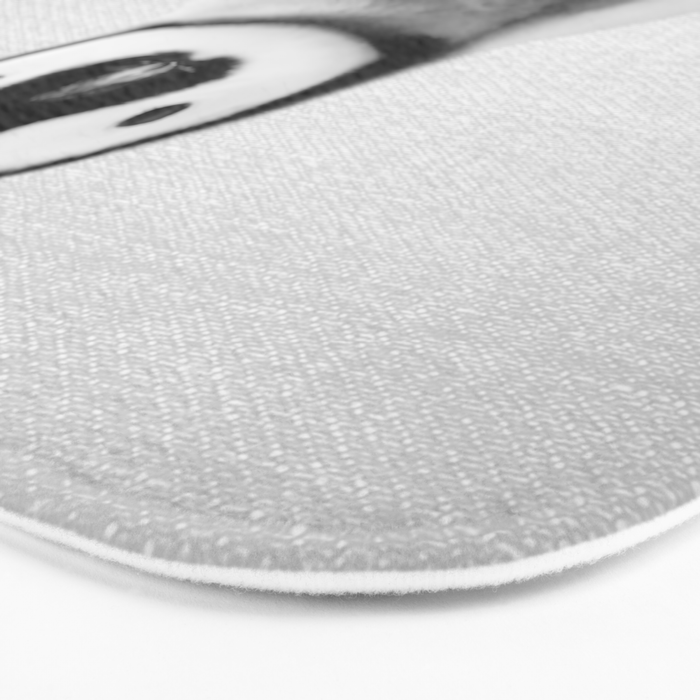 Baby Penguin - Black & White Bath Mat Gallery Image 3