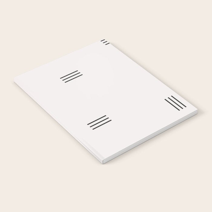 stripe Notebook Gallery Image 1