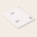 stripe Notebook Gallery Image 2