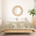 Woodland soil Morris style caramel Duvet Cover Gallery Image 3