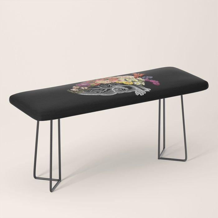 Flower Heart Spring Bench Gallery Image 1