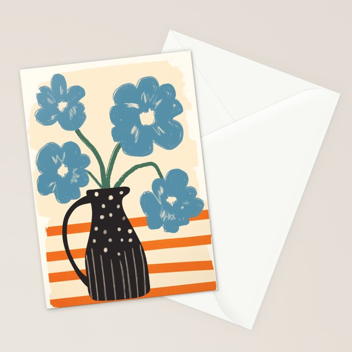 Modern Botanicals No. 1 Stationery Card Gallery Image 2