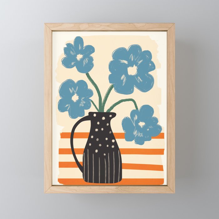 Modern Botanicals No. 1 Mini Art Print Gallery Image 1