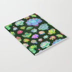 Baby succulent 2 - dark Notebook Gallery Image 2