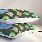 Baby succulent 2 - dark Pillow Sham Gallery Image 3
