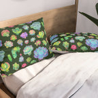 Baby succulent 2 - dark Pillow Sham Gallery Image 2