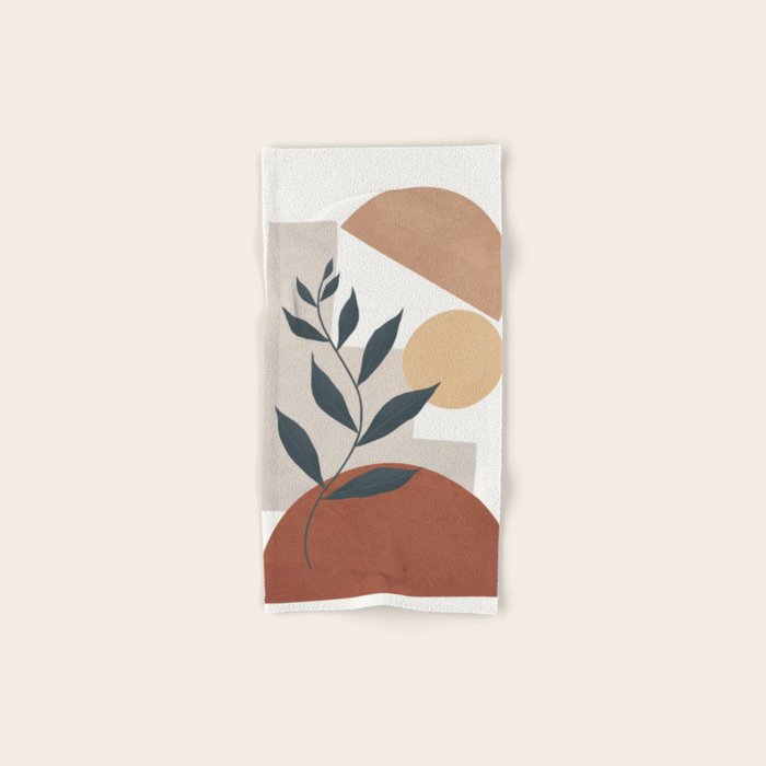 Shapes and Branches 03 Bath Towel Gallery Image 1