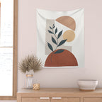 Shapes and Branches 03 Wall Tapestry Gallery Image 2