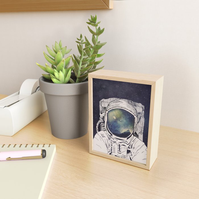 Dreaming Of Space Mini Art Print Gallery Image 2