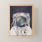 Dreaming Of Space Mini Art Print Gallery Image 1