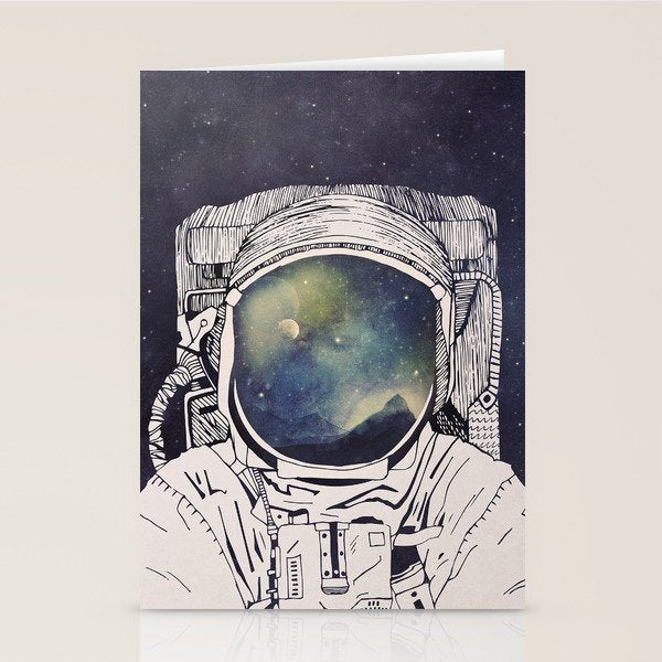 Dreaming Of Space Stationery Card Gallery Image 1