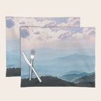 Smoky Mountain National Park Sunset Layers - Nature Photography Placemat Gallery Image 1