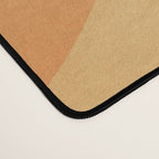 Amber Orange Abstract Flow Mid Century Layered Shapes Desk Mat Gallery Image 4