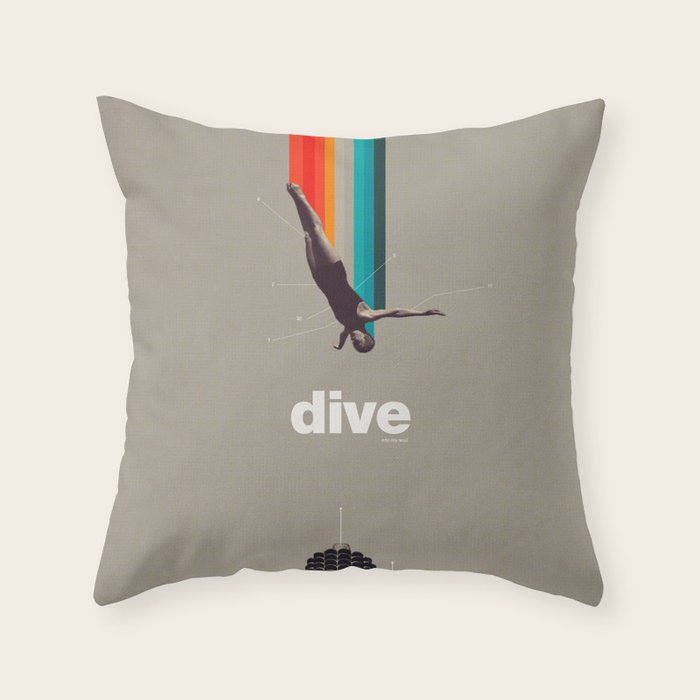 Dive Into My Soul Throw Pillow Gallery Image 6