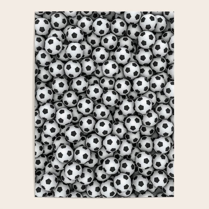 Soccer balls Poster Gallery Image 1