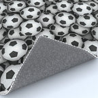 Soccer balls Rug Gallery Image 4