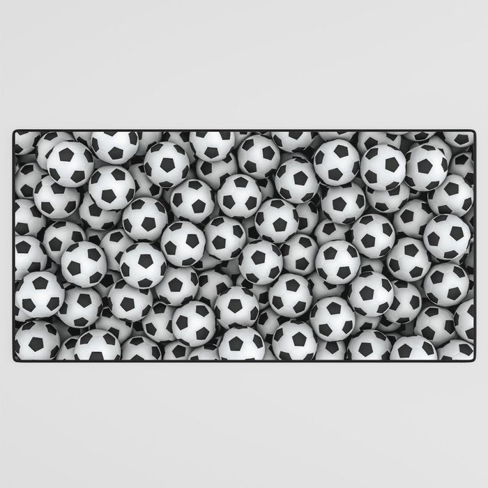 Soccer balls Desk Mat Gallery Image 3
