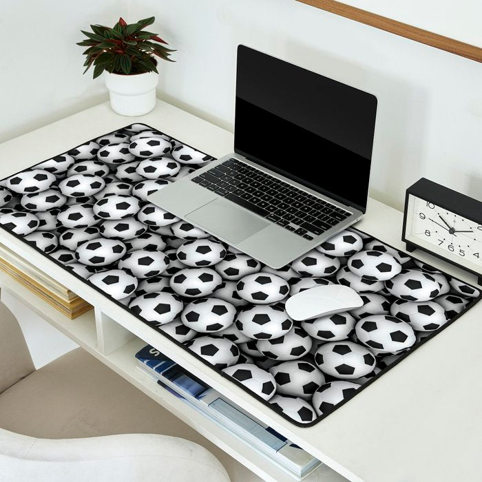 Soccer balls Desk Mat Gallery Image 2