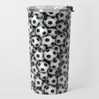 Soccer balls Travel Mug Gallery Image 2