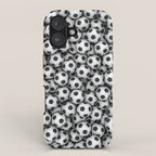 Soccer balls iPhone Case Gallery Image 1