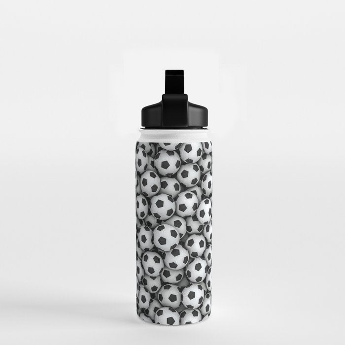 Soccer balls Water Bottle Gallery Image 2