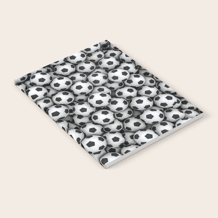 Soccer balls Notebook Gallery Image 2