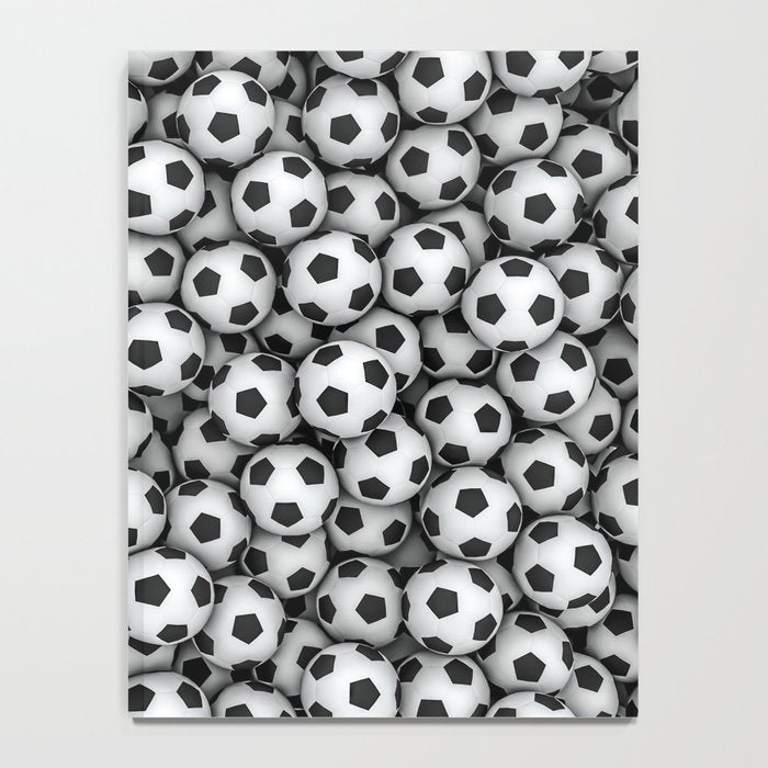 Soccer balls Notebook Gallery Image 4