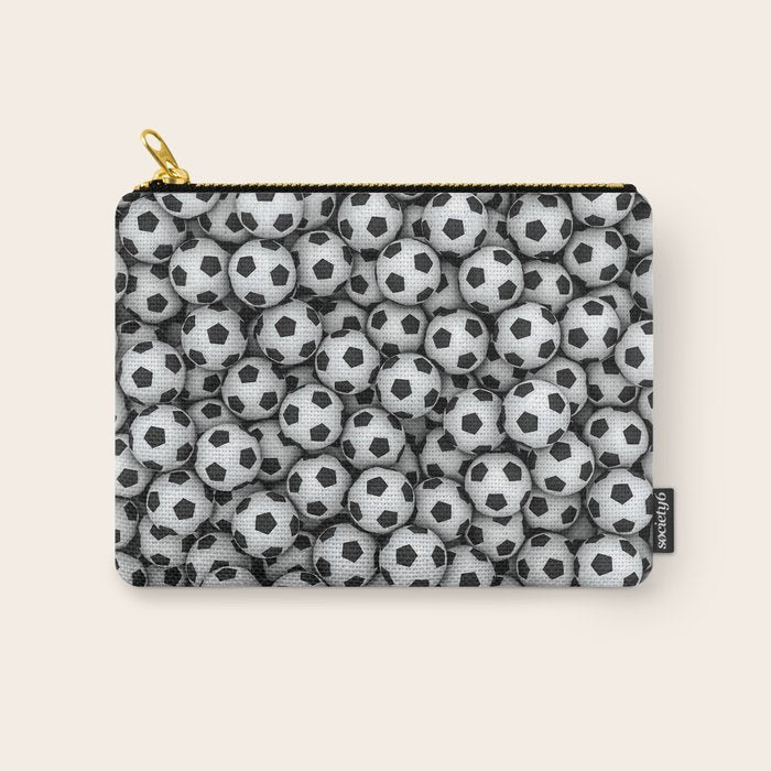 Soccer balls Carry All Pouch Gallery Image 1