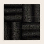 Lines III (Black) Wood Wall Art Gallery Image 2