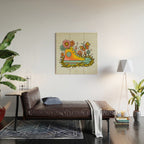 Aquarius Sneakers Wood Wall Art Gallery Image 2