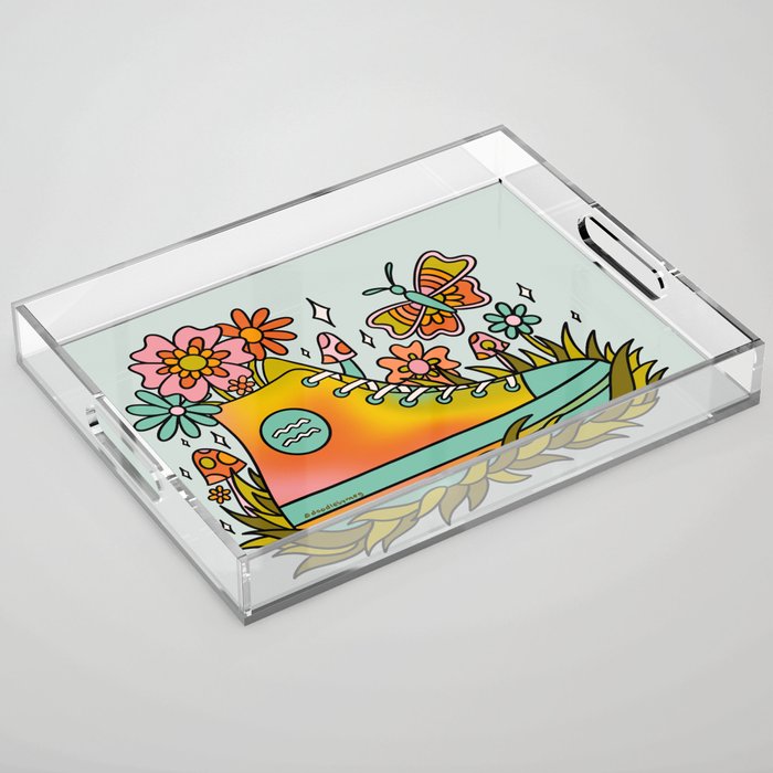Aquarius Sneakers Acrylic Tray Gallery Image 1