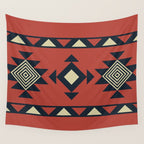 Aztec pattern Wall Tapestry Gallery Image 4