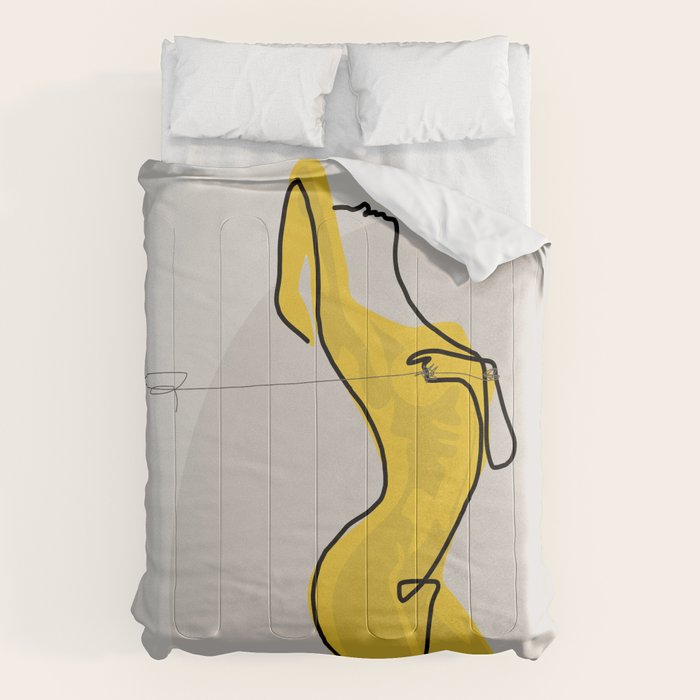 Mustard Moonlight  Comforter Gallery Image 6