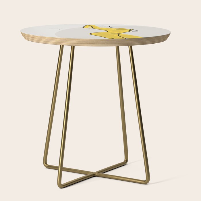 Mustard Moonlight  Side Table Gallery Image 1