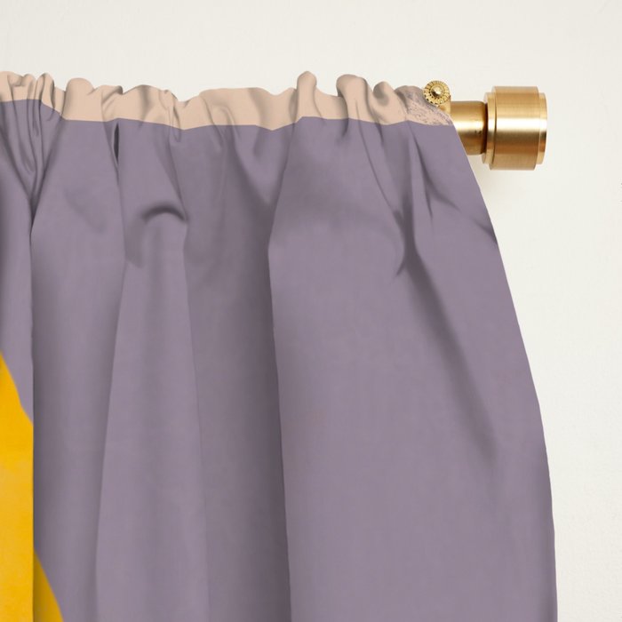 Modern Abstract Minimal Shapes 84 Window Curtain Gallery Image 2