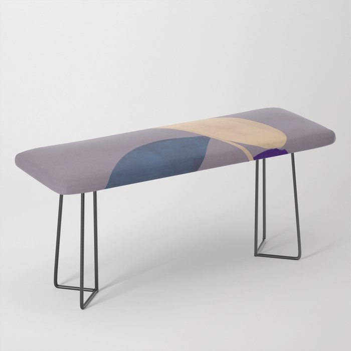 Modern Abstract Minimal Shapes 84 Bench Gallery Image 1