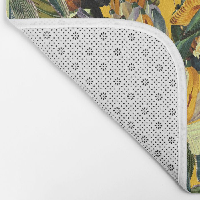 Banana and Leaf Garden Bath Mat Gallery Image 2