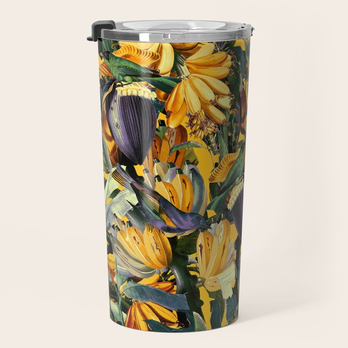 Banana and Leaf Garden Travel Mug Gallery Image 3