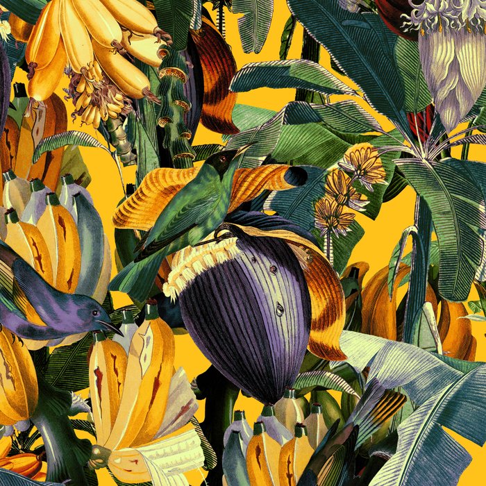Banana and Leaf Garden Coffee Mug Gallery Image 2