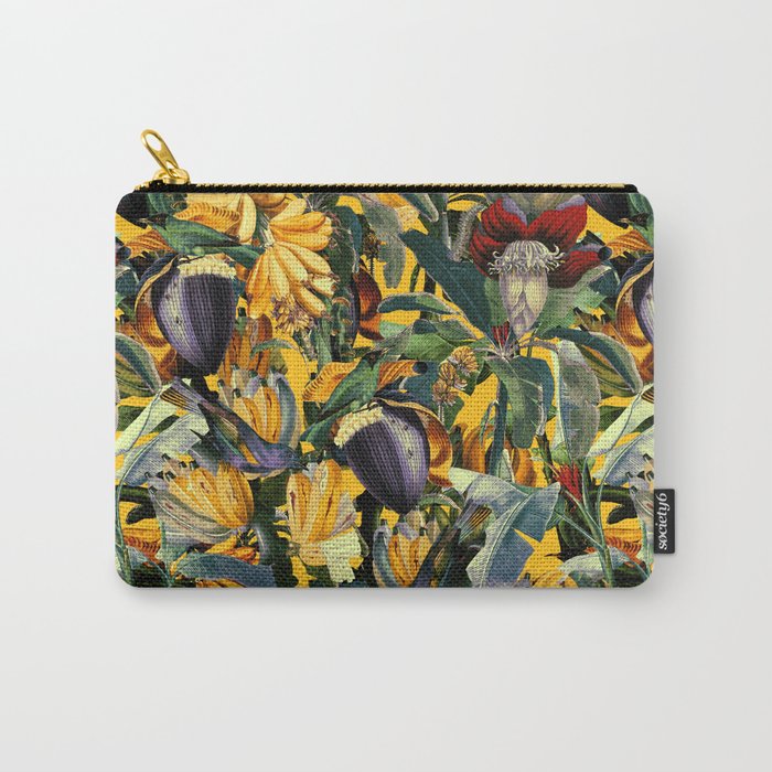 Banana and Leaf Garden Carry All Pouch Gallery Image 1