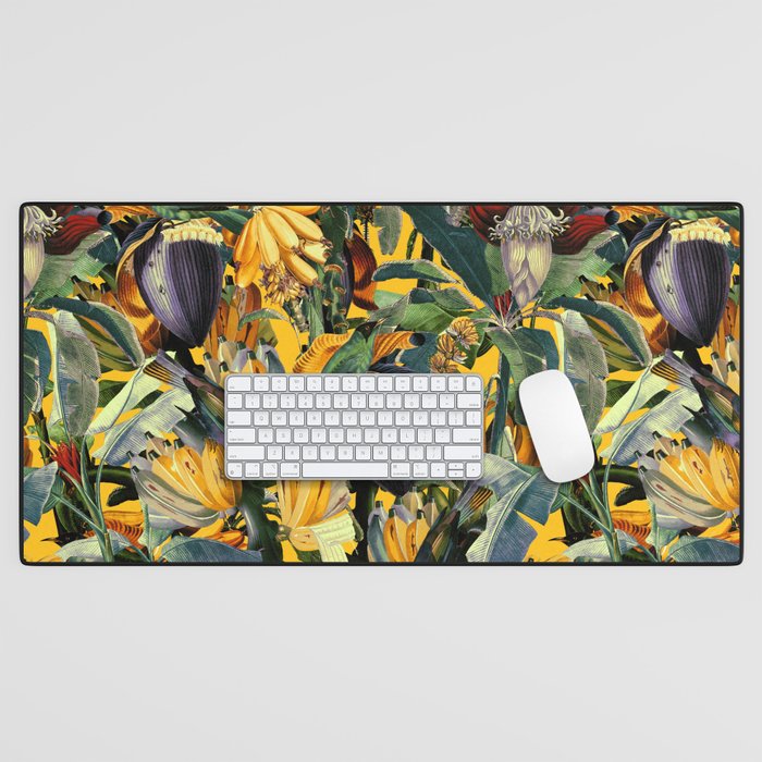 Banana and Leaf Garden Desk Mat Gallery Image 1