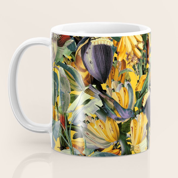 Banana and Leaf Garden Coffee Mug Gallery Image 3