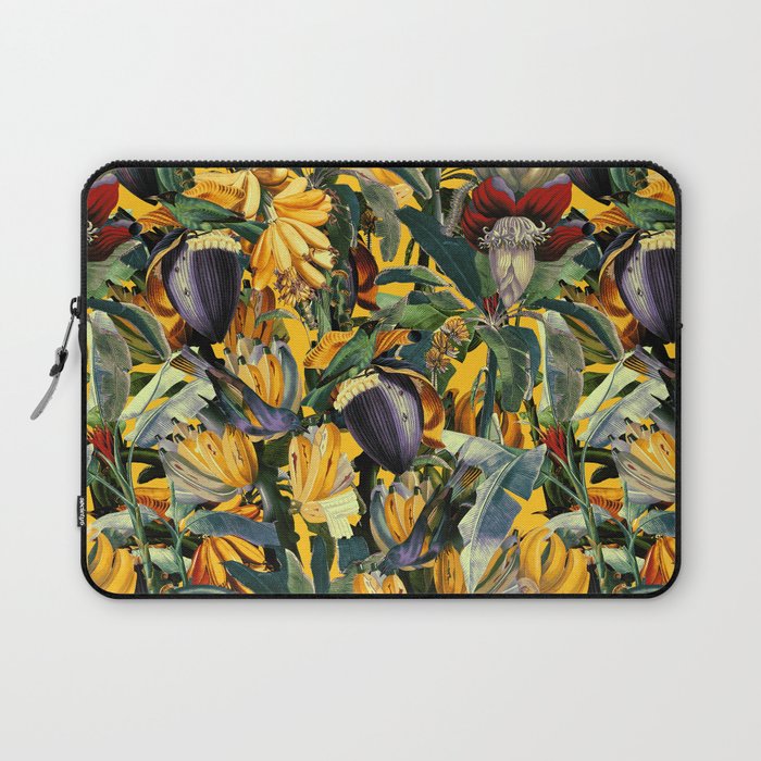 Banana and Leaf Garden Laptop Sleeve Gallery Image 1