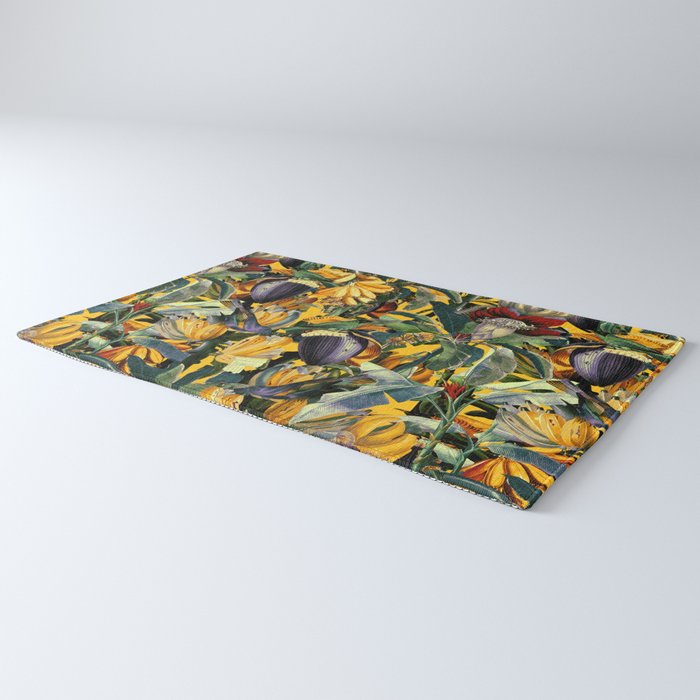 Banana and Leaf Garden Rug Gallery Image 3