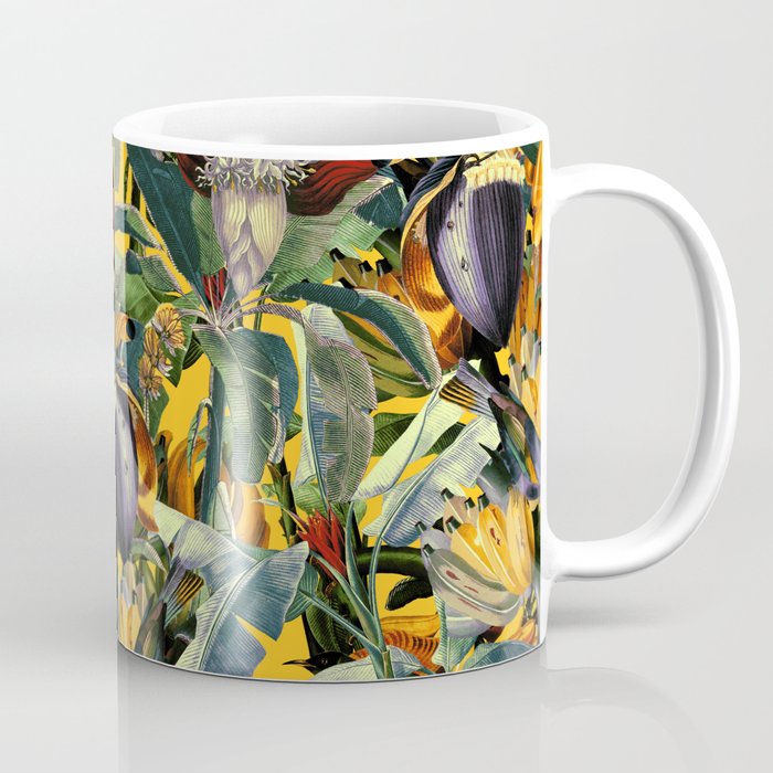 Banana and Leaf Garden Coffee Mug Gallery Image 1