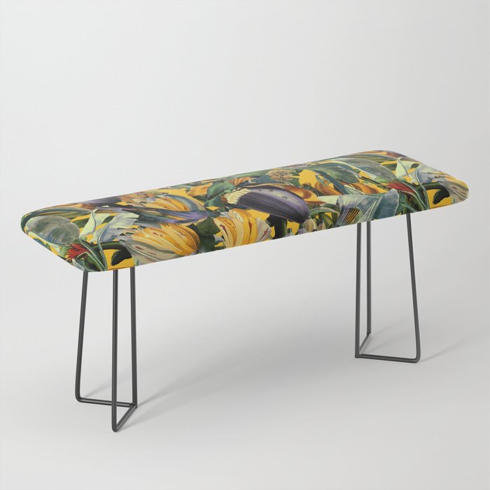 Banana and Leaf Garden Bench Gallery Image 1