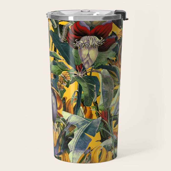 Banana and Leaf Garden Travel Mug Gallery Image 2
