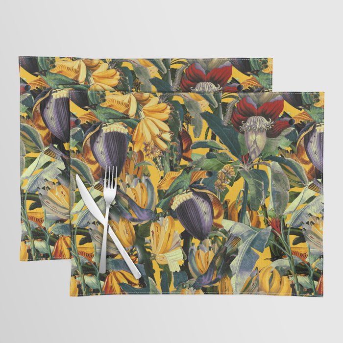Banana and Leaf Garden Placemat Gallery Image 1