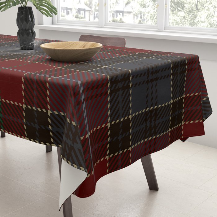 Love Tartán (16) Tablecloth Gallery Image 3